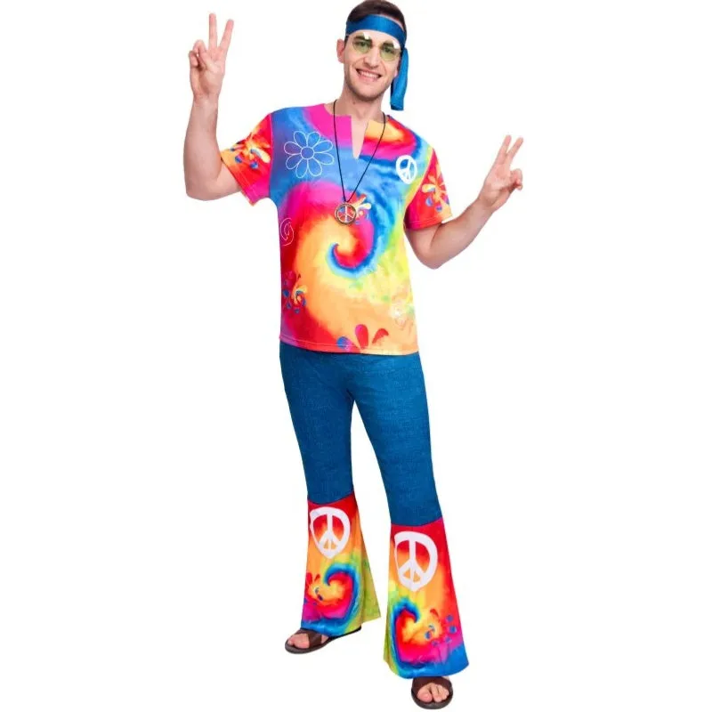 1960's Free Spirit Men's Hippie Costume