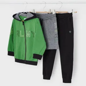 3 PIECES TRACKSUIT SET FOR BOYS.