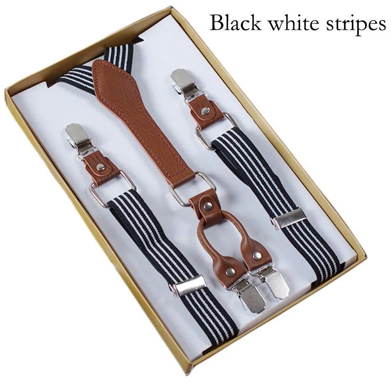 4 Clip Men's Suspenders