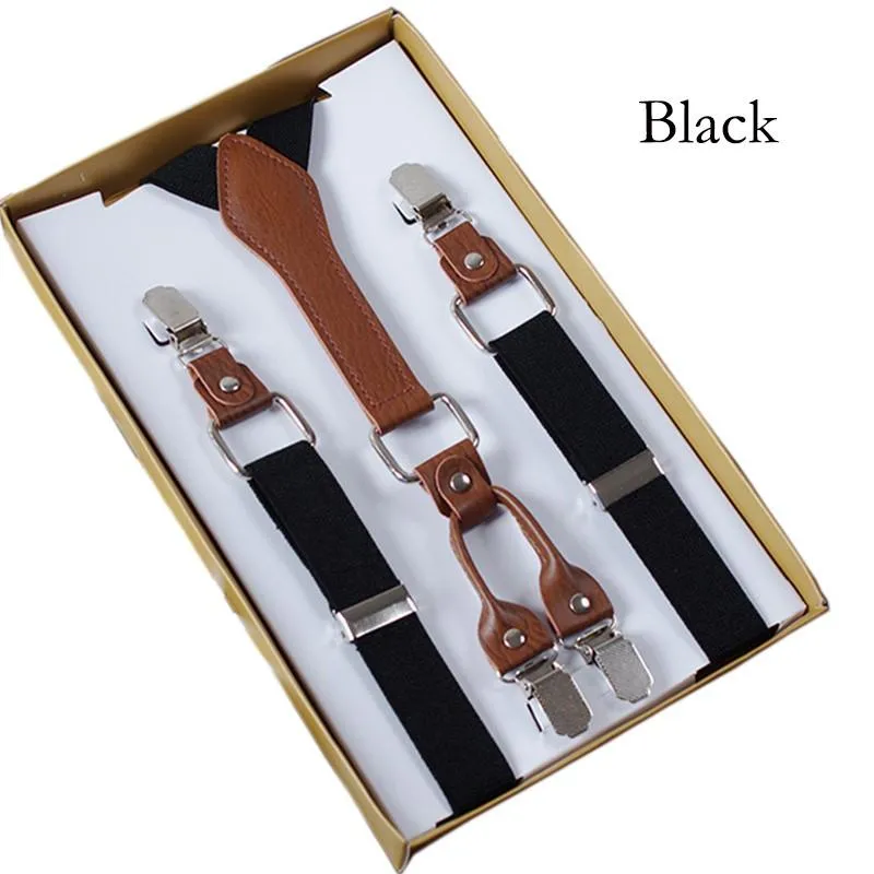 4 Clip Men's Suspenders