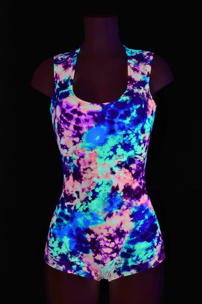 Acid Splash Sleeveless Romper