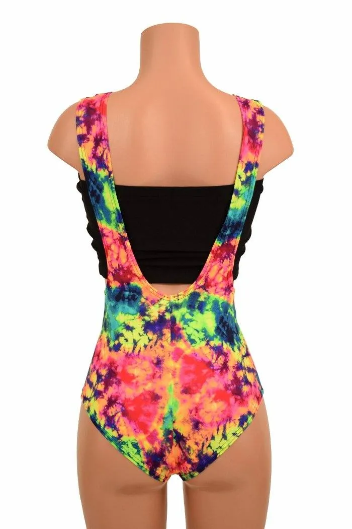 Acid Splash Suspender Romper