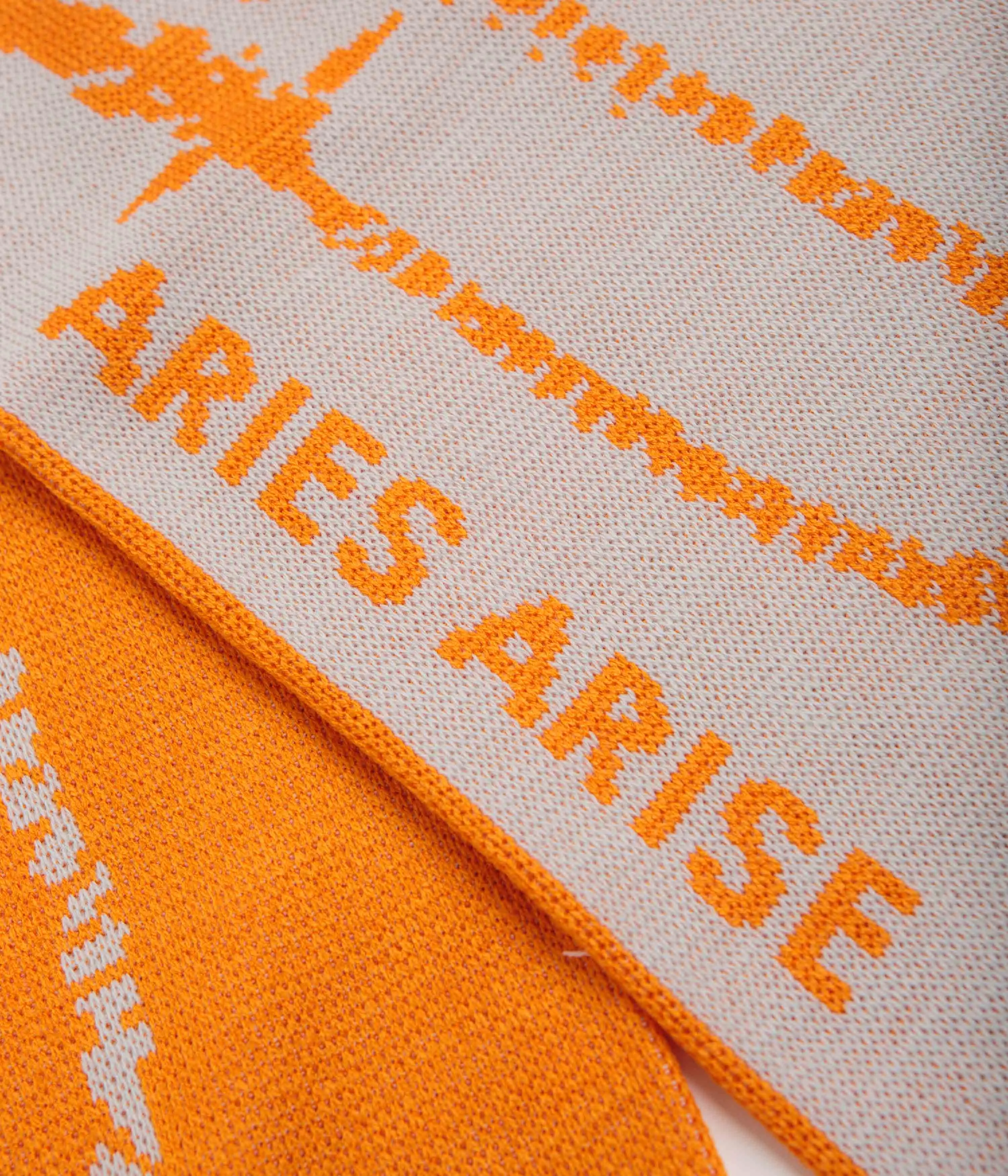 Aries Skeletor Scarf - Orange