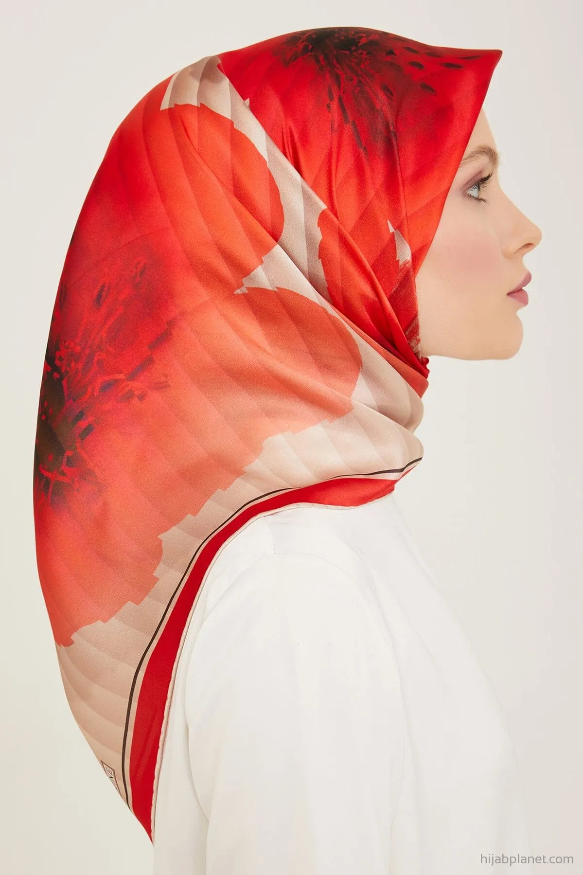 Armine Amaris Floral Silk Scarf #83