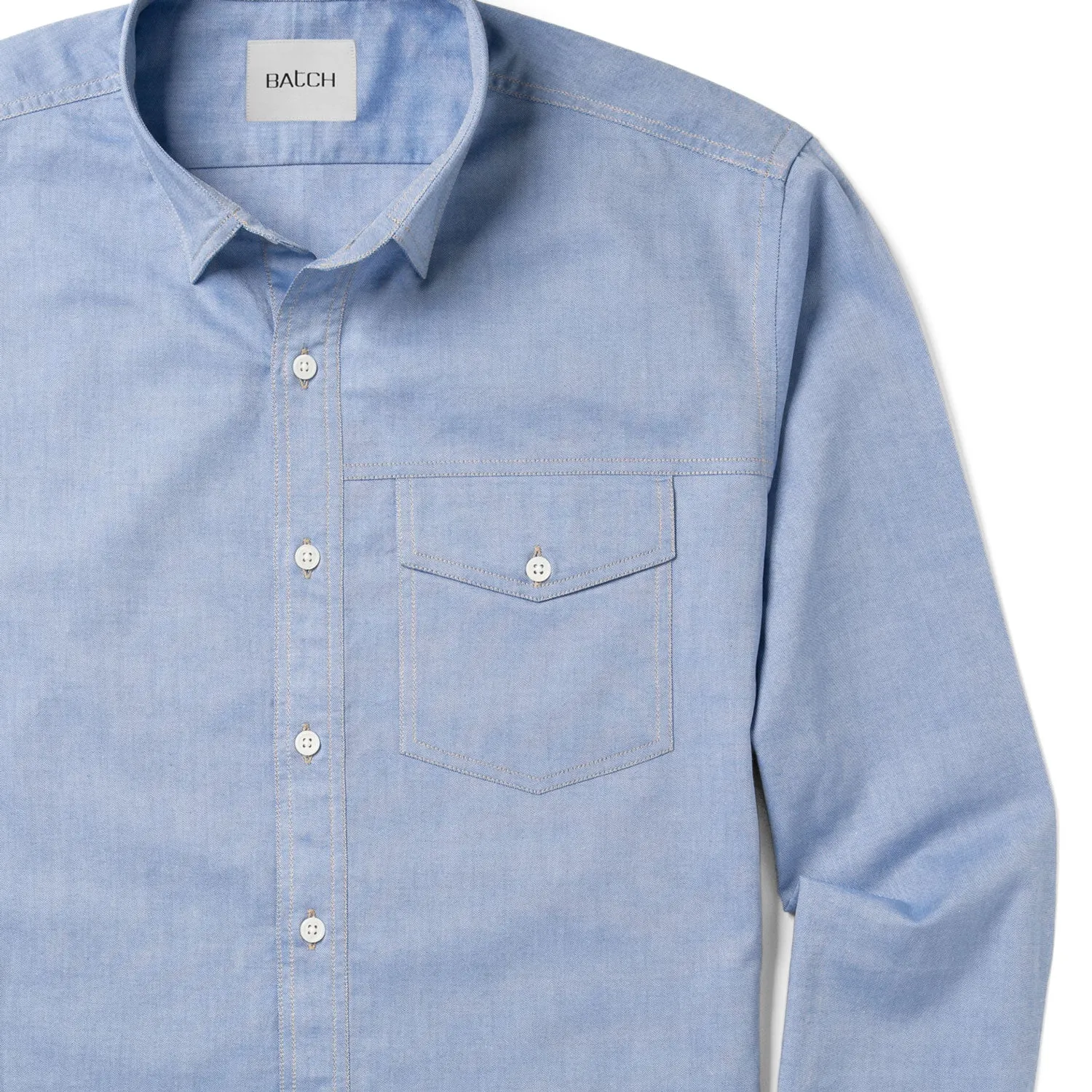 Author Casual Shirt – Classic Blue Oxford