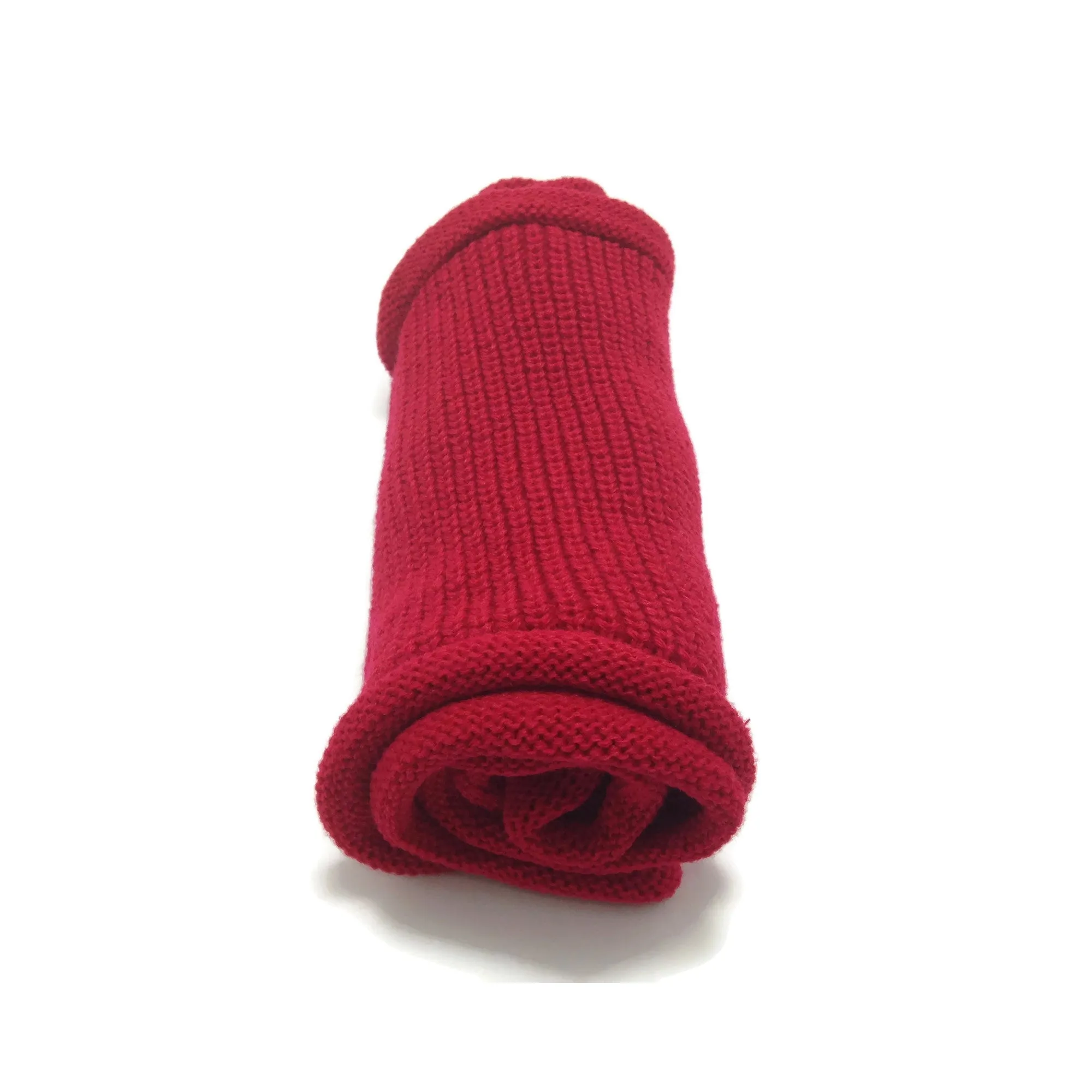 Baby Knit Infinity Scarf Toddler Neck Warmer | Red