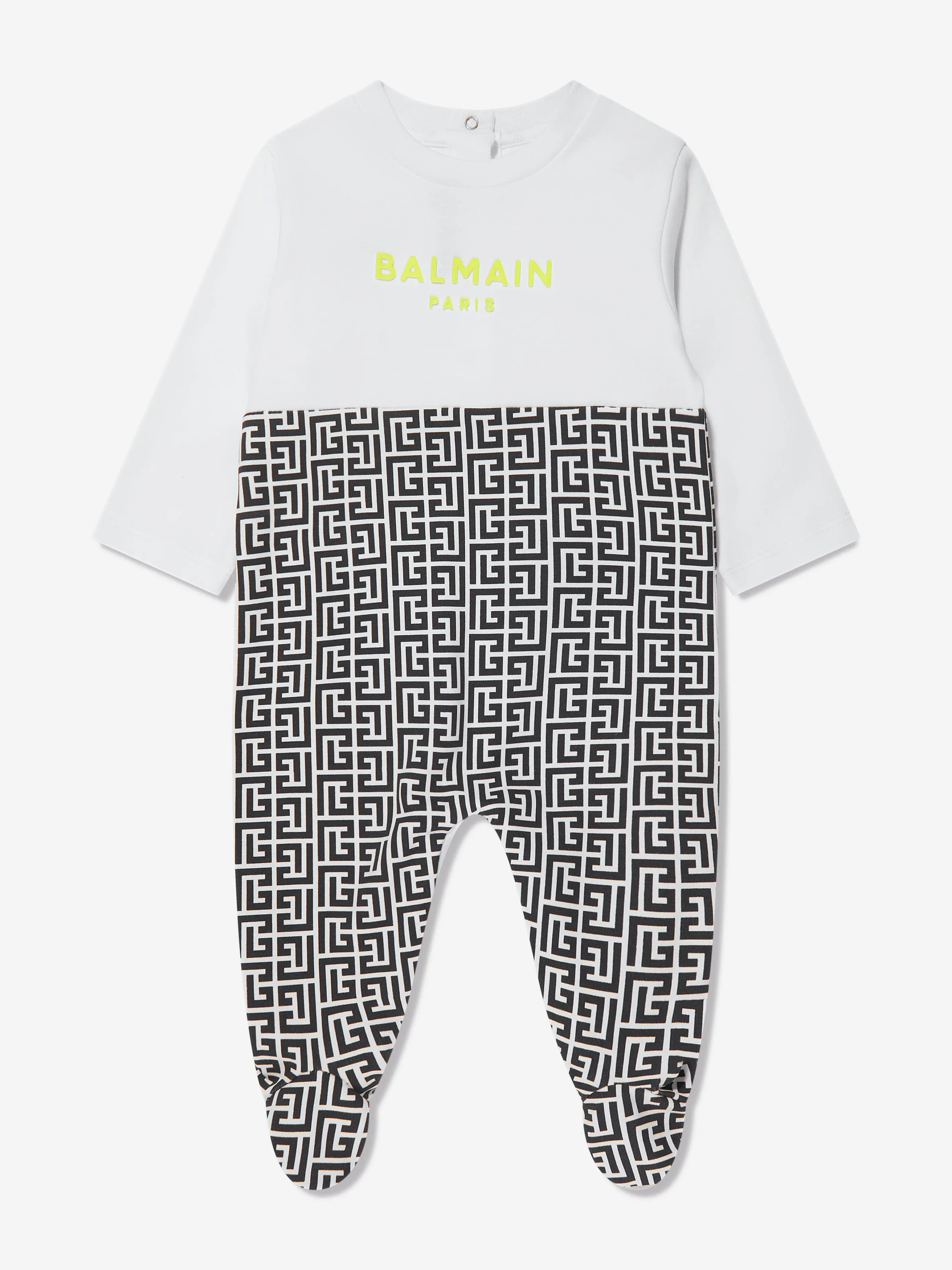 Balmain Baby Boys Body And Babygrow Gift in Black