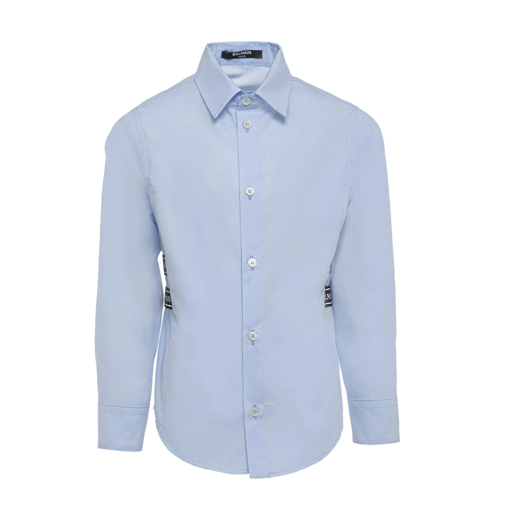 Balmain Blue Dress Shirt