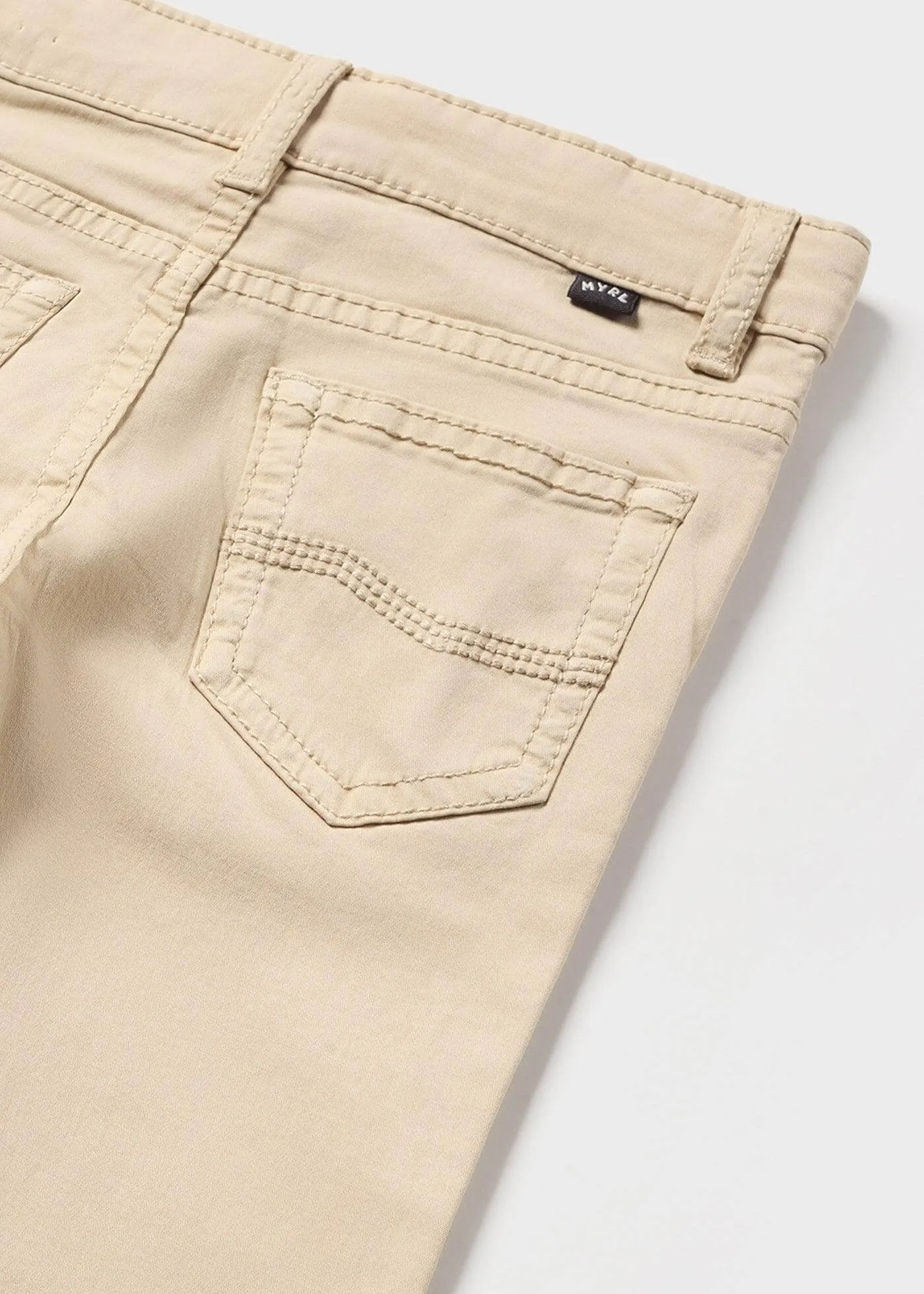 BASIC TWILL TROUSERS FOR BABY BOYS