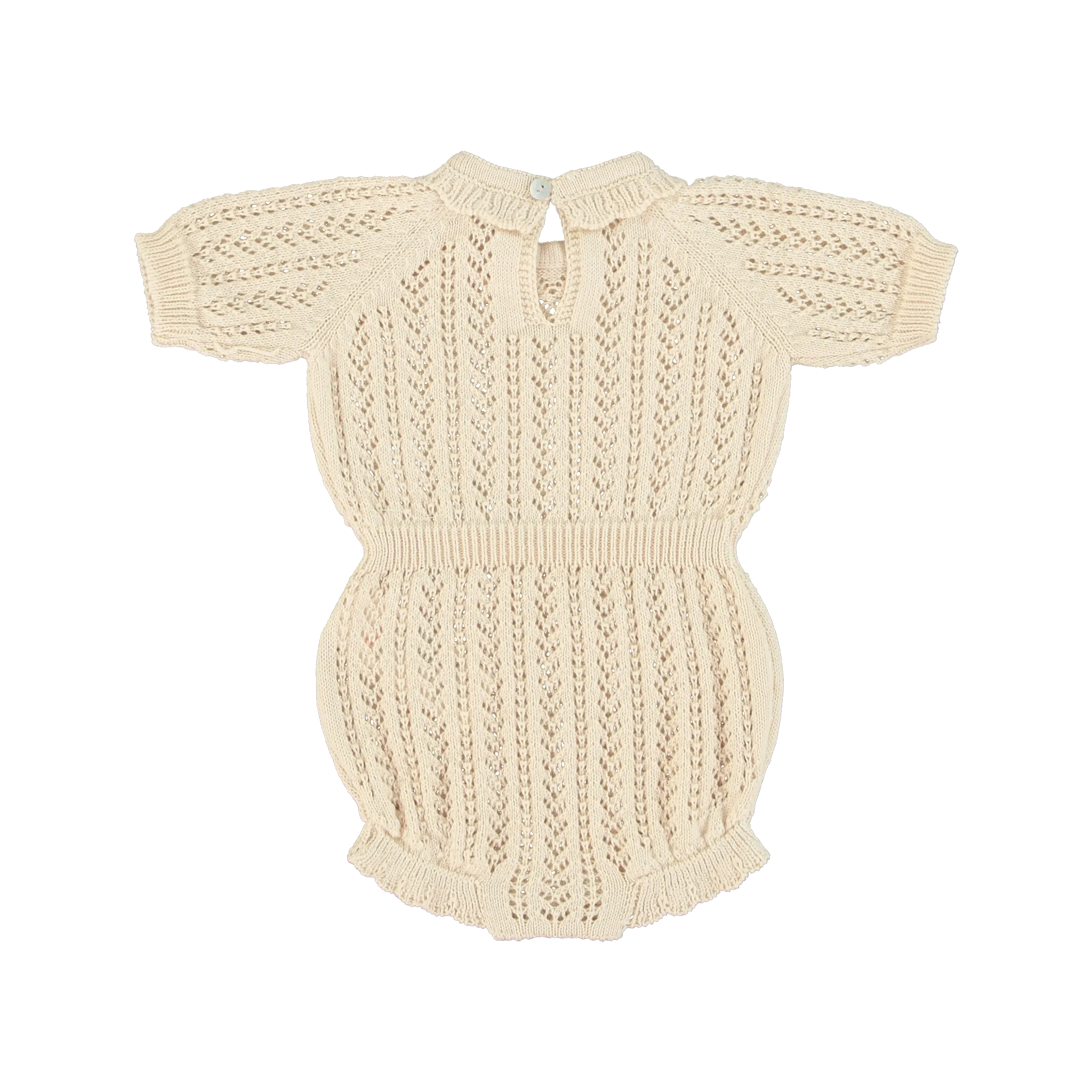 Bebe Organic Nora Romper Natural