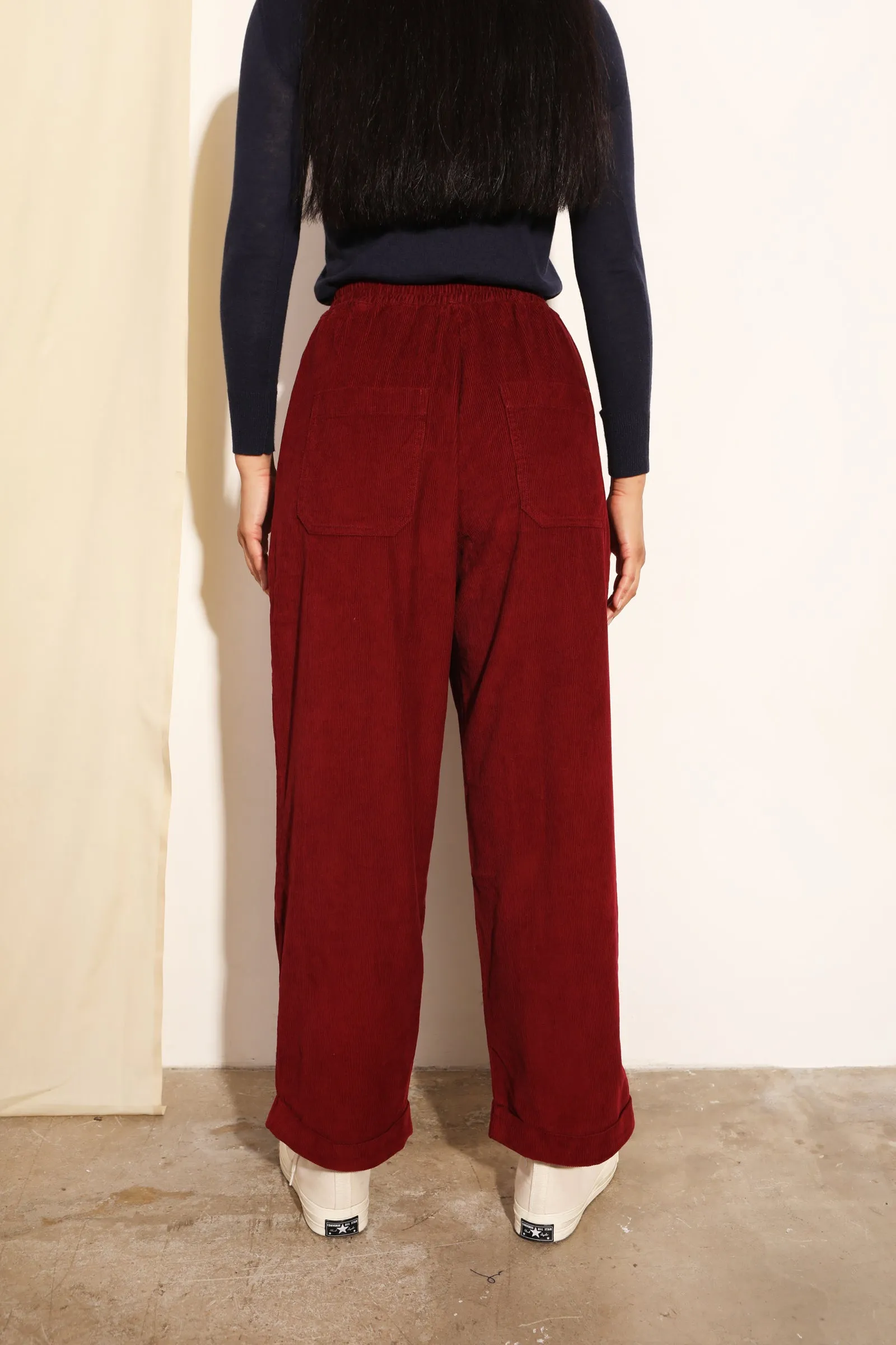 Beckett Trouser Burgundy