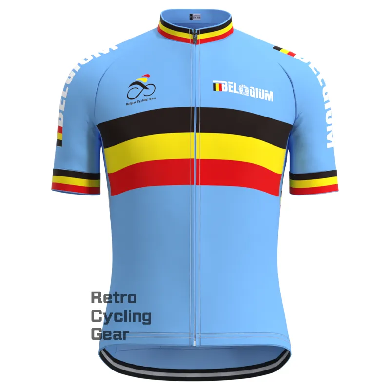 BELGIUM Retro Long Sleeve Cycling Kit