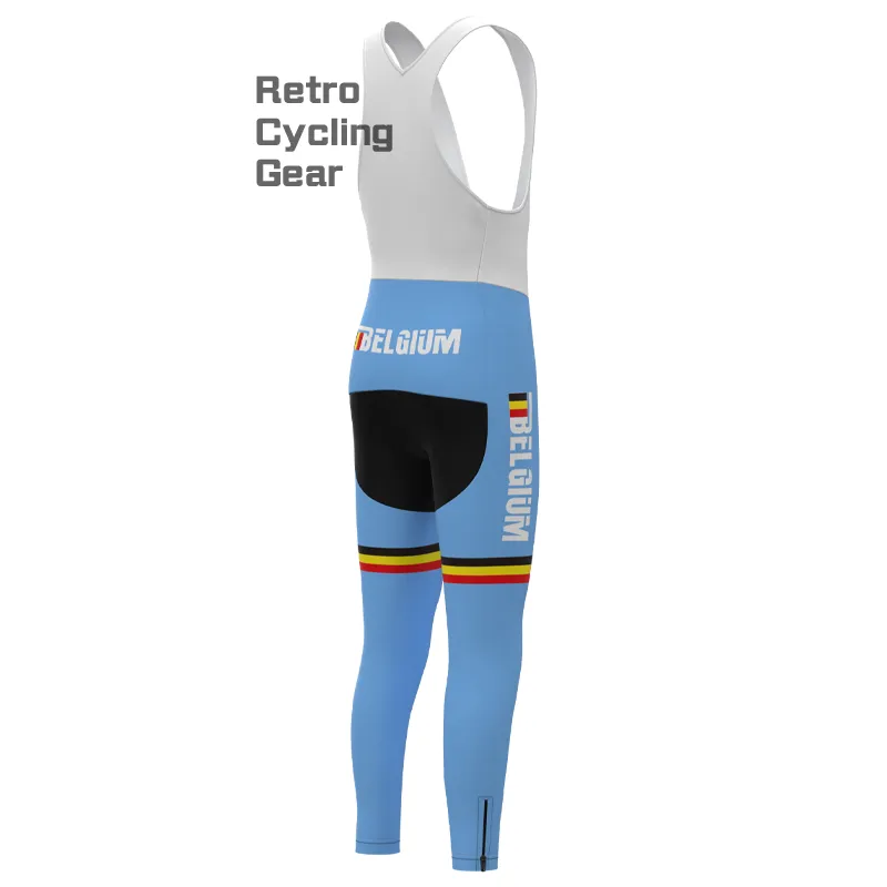 BELGIUM Retro Long Sleeve Cycling Kit