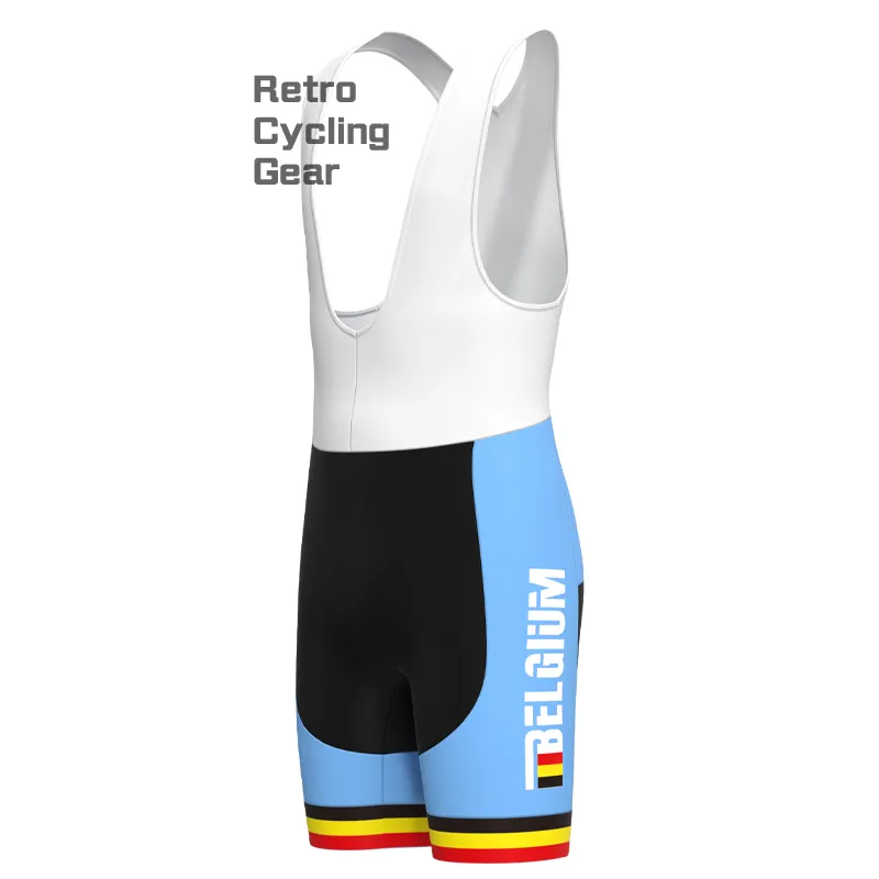 BELGIUM Retro Long Sleeve Cycling Kit