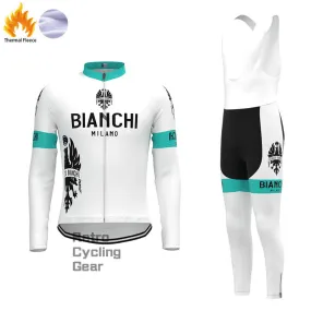 Bianchi Eagle Fleece Retro Cycling Kits