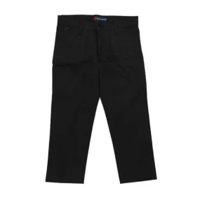 BLACK PLAIN TROUSER