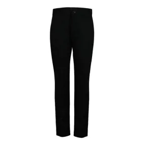 BLACK TROUSER WITH WELT BACK POCKET