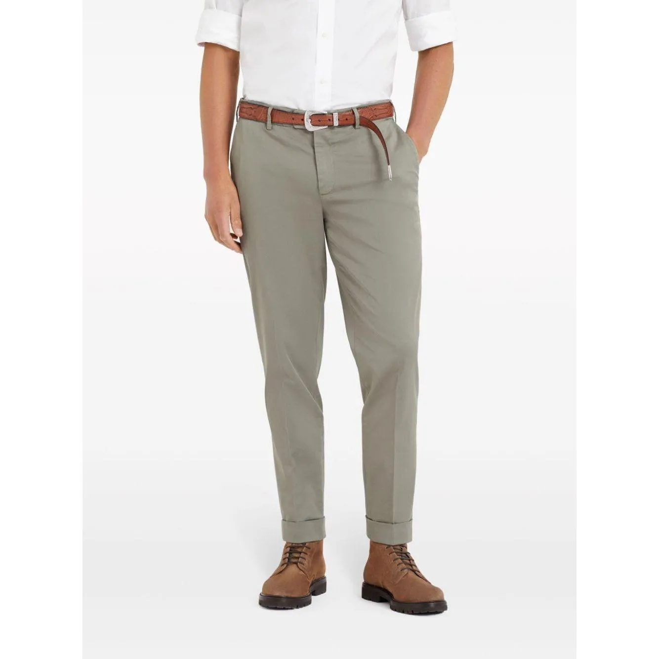 Brunello Cucinelli Trousers Green