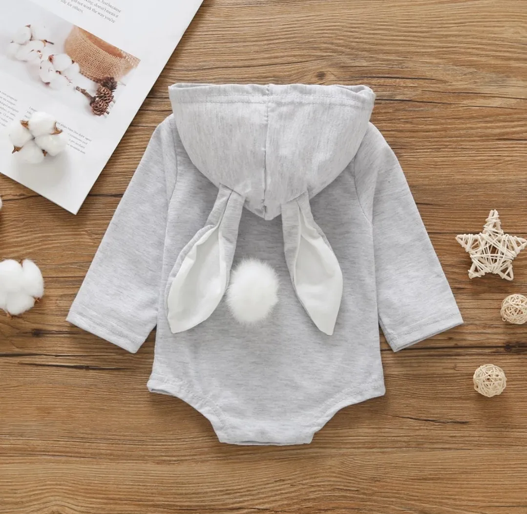 Bunny Romper Gray #1000492