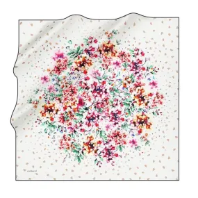 Cacharel Confetti Floral Silk Scarf No.22