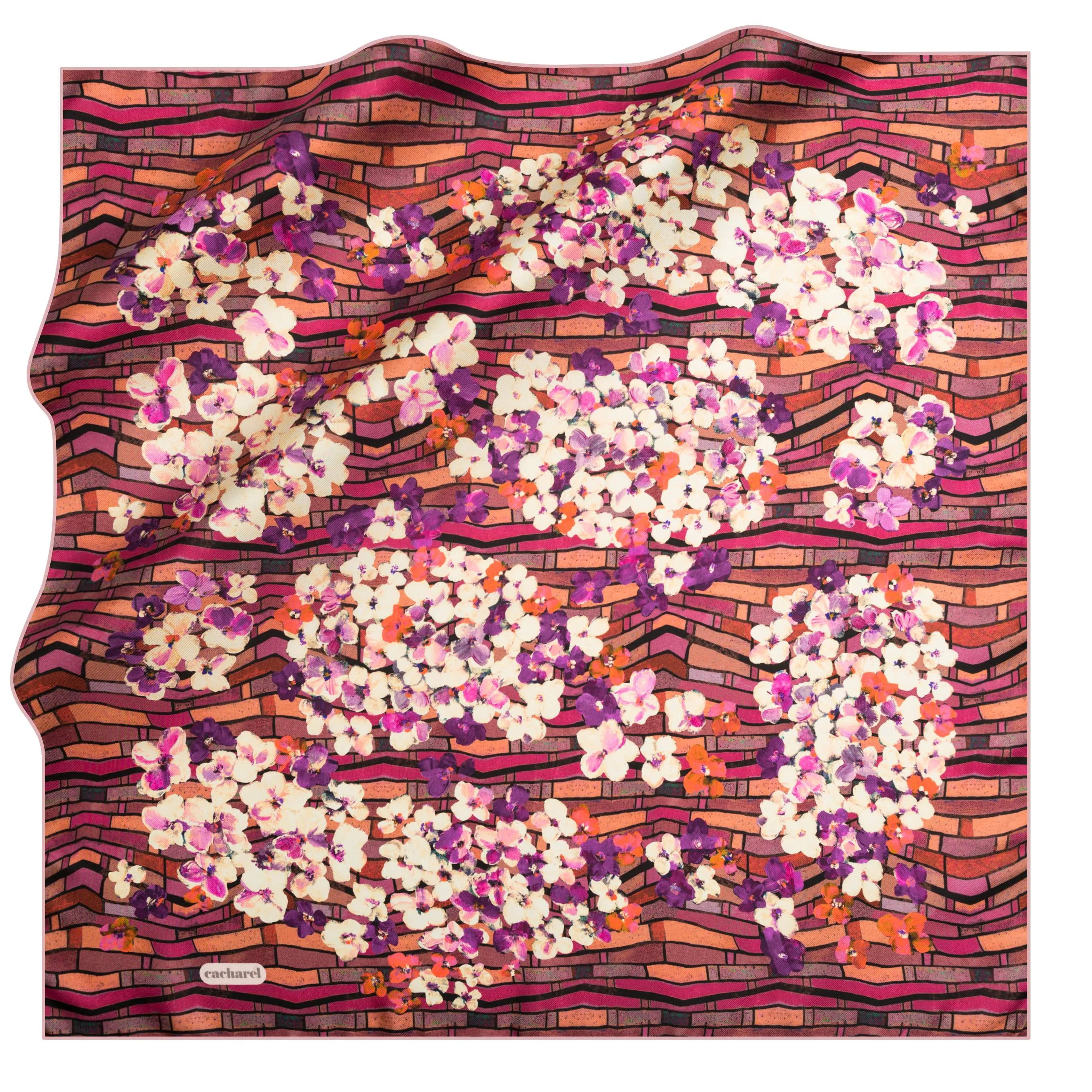 Cacharel Veronika Silk Twill Scarf No. 91