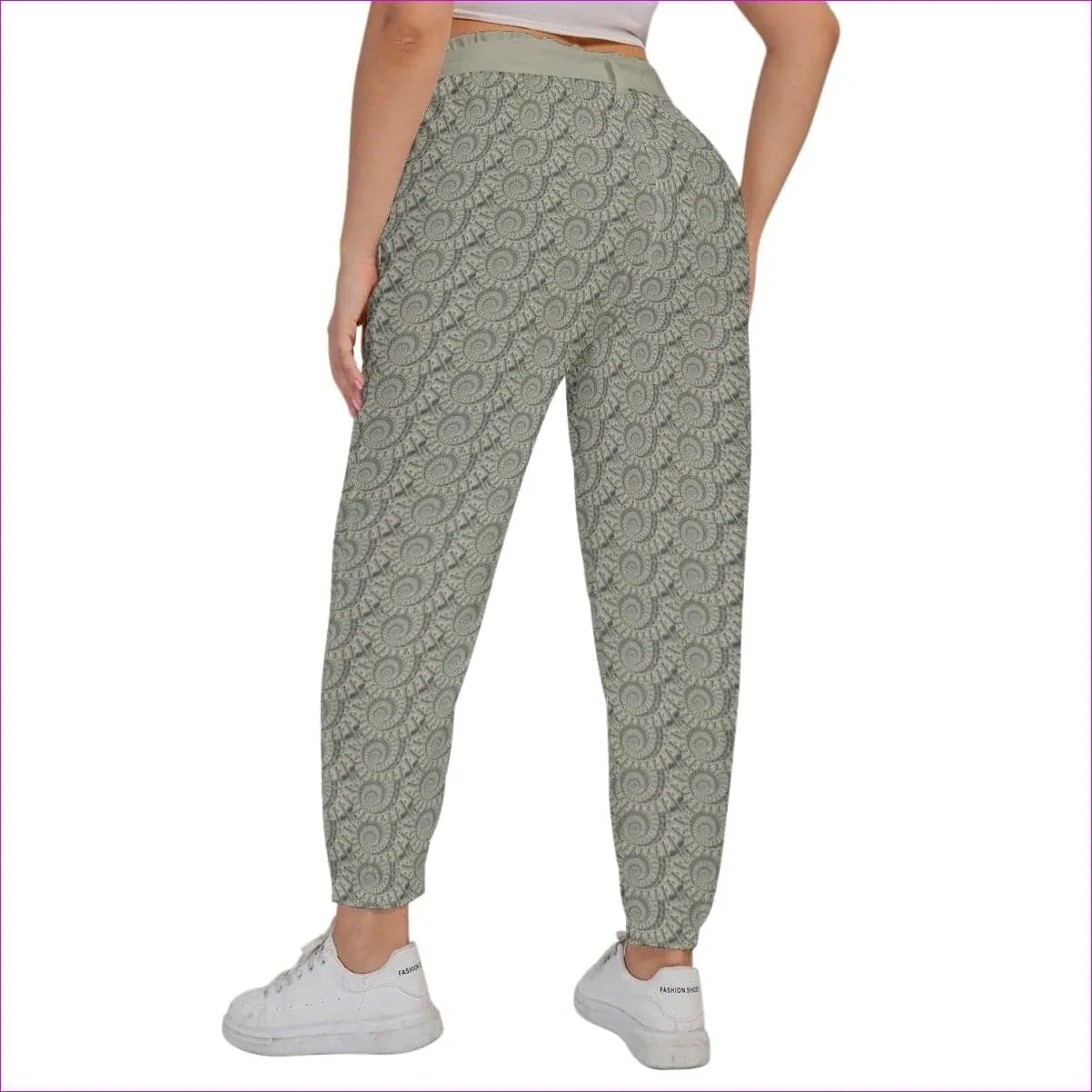 Cash Women’s Trousers With Waist Belt Voluptuous( ) Plus Size