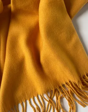 Cashmere Scarf Mustard