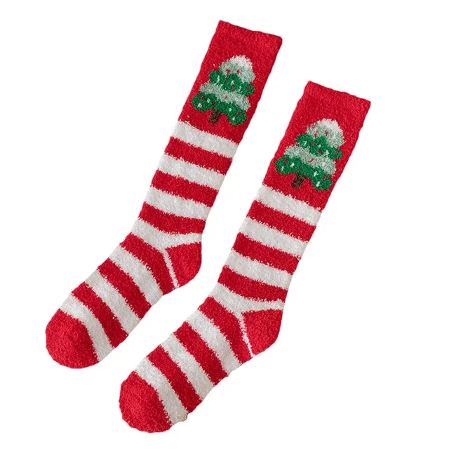 🎅Christmas Sale🎄 New Coral Velvet Calf Socks Christmas Stockings