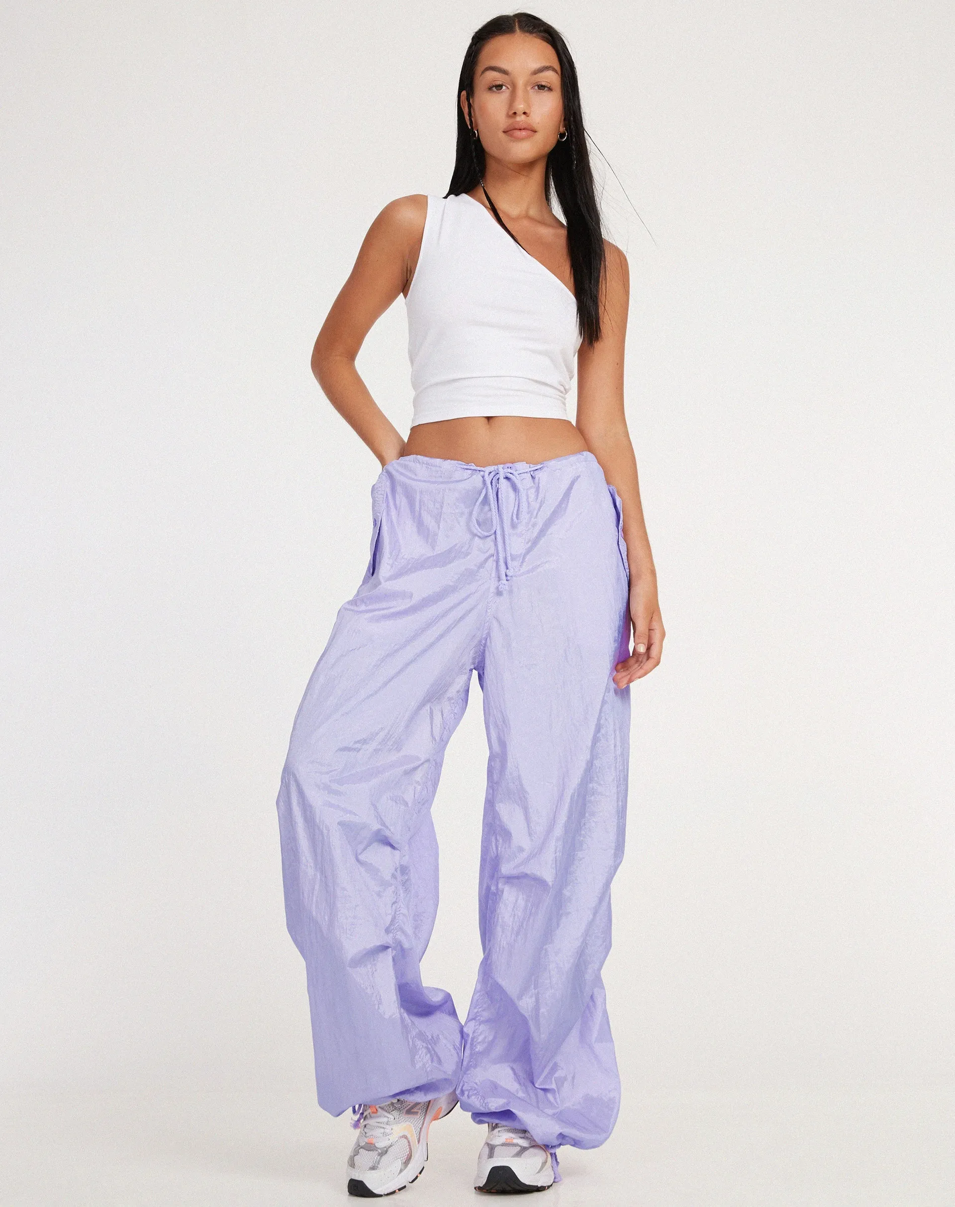 Chute Trouser in Parachute Lilac