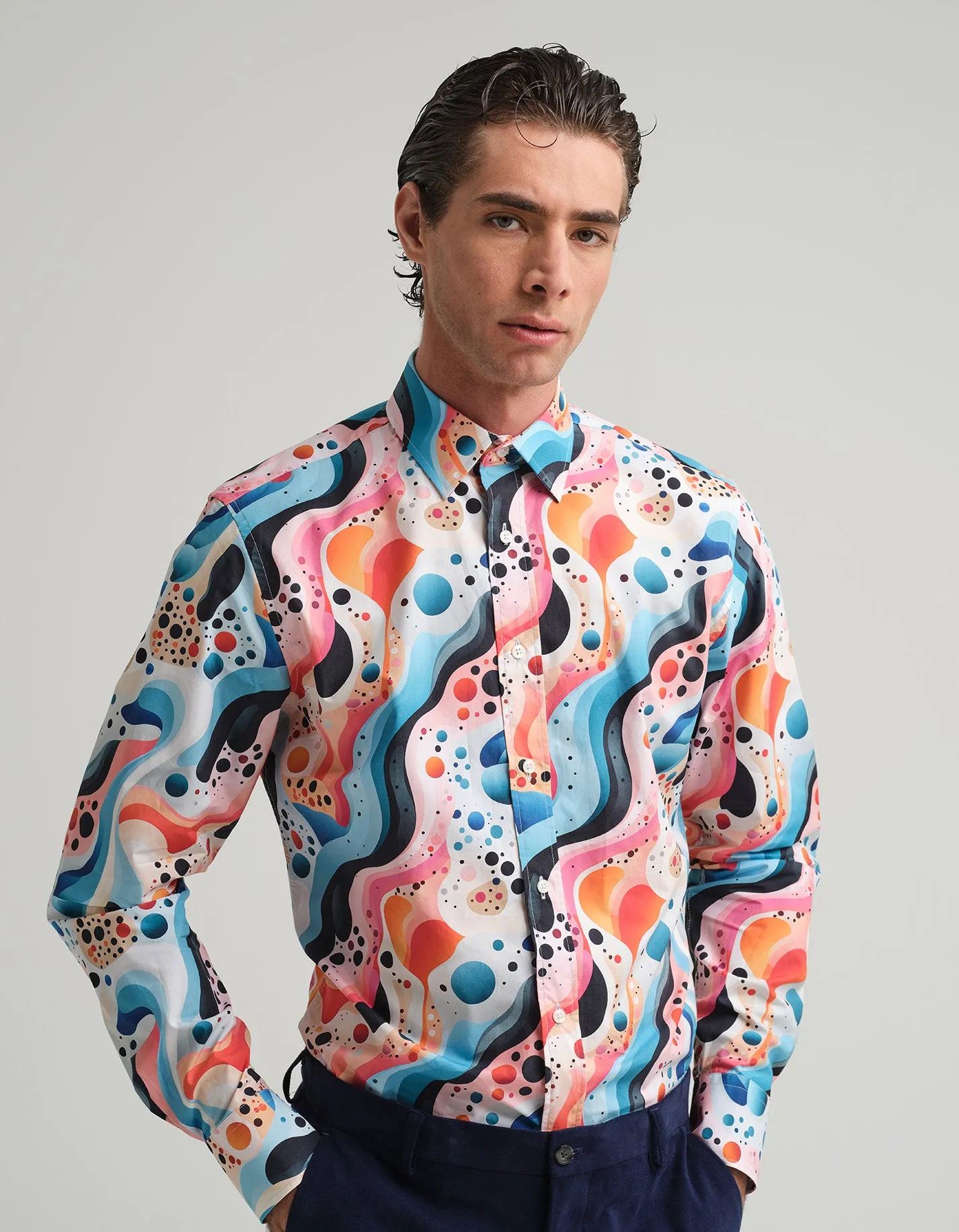 Colourful Swirl Shirt