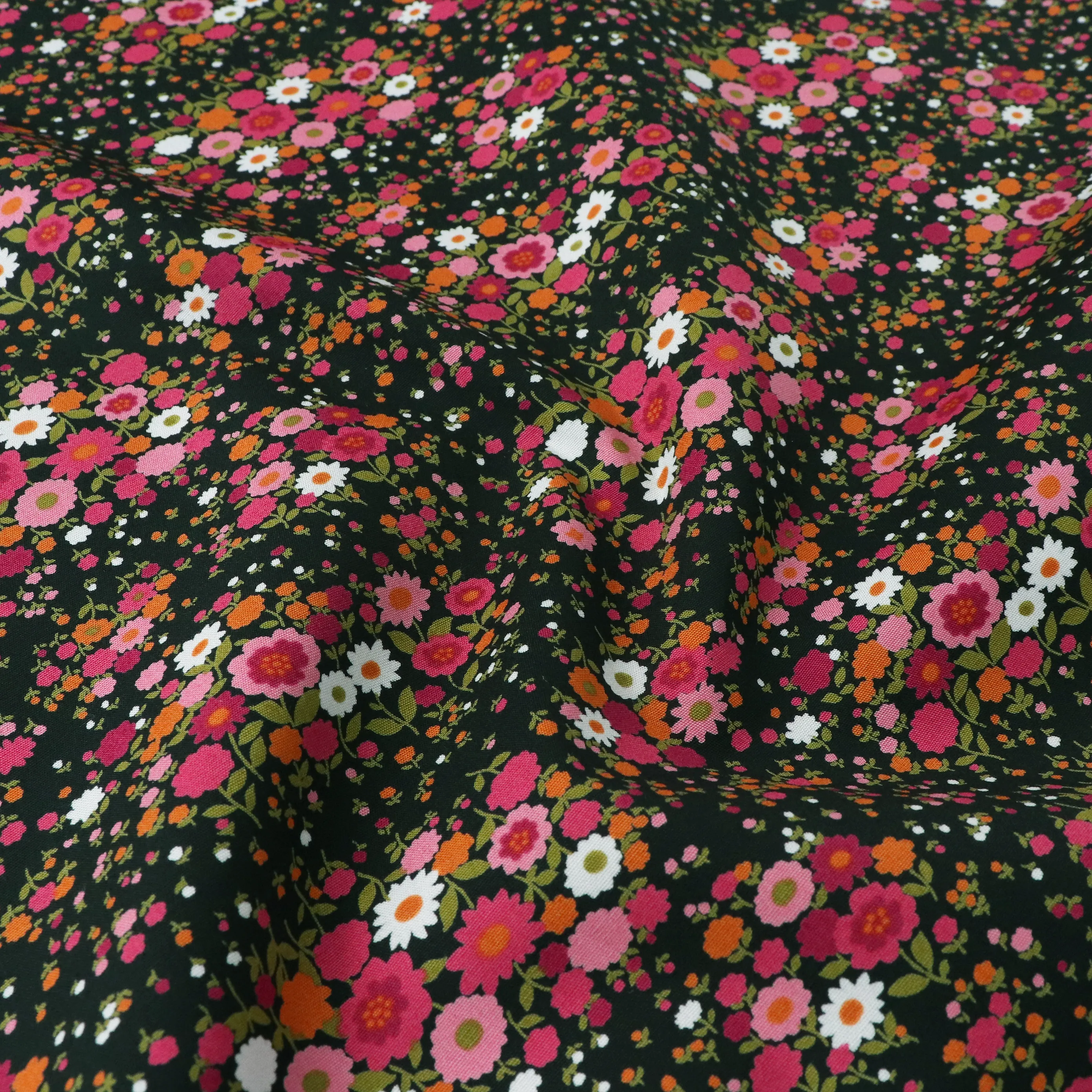 Cotton Poplin - Sevenberry Blossom Petite Garden