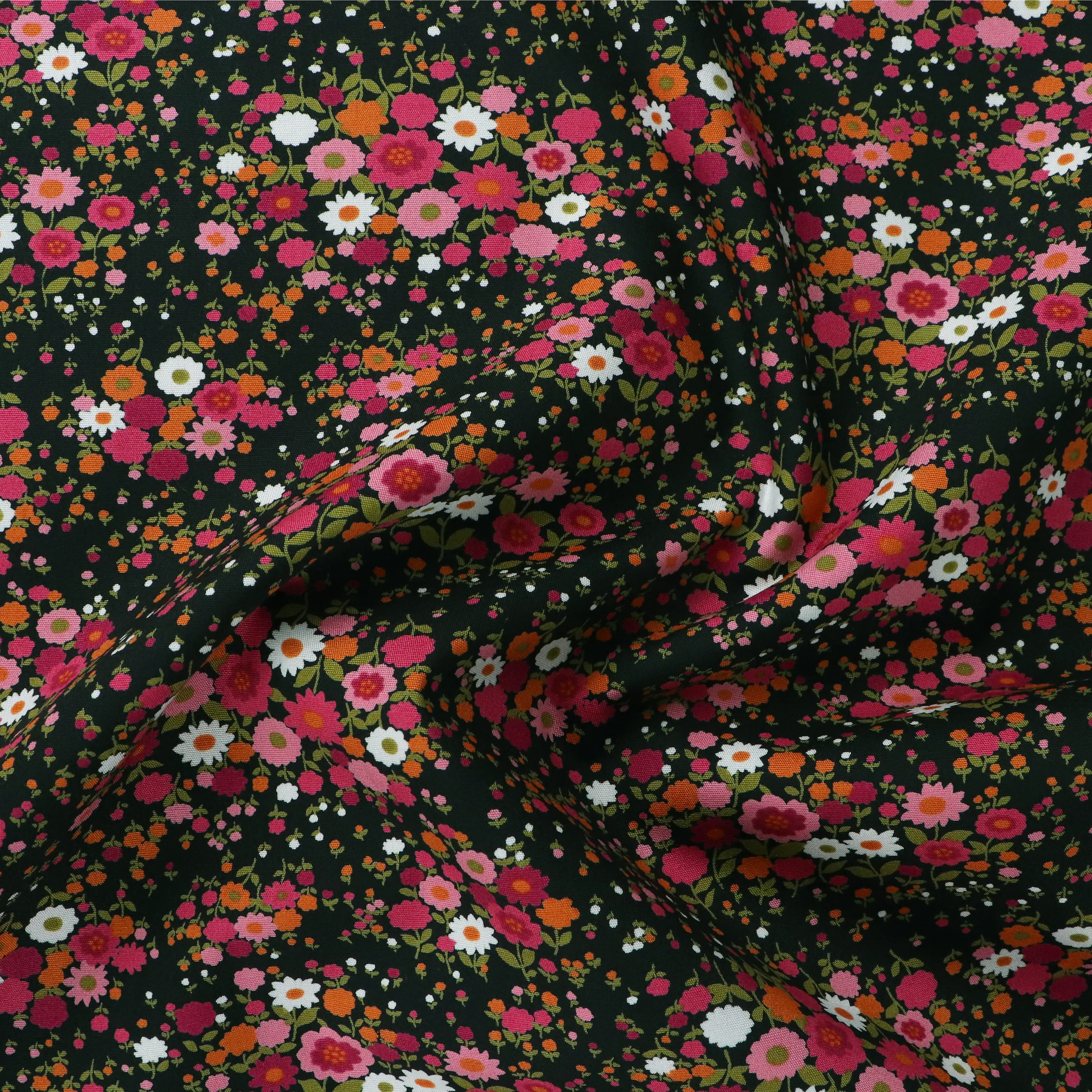 Cotton Poplin - Sevenberry Blossom Petite Garden