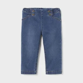 DENIM BLUE TROUSER FOR BABY GIRLS