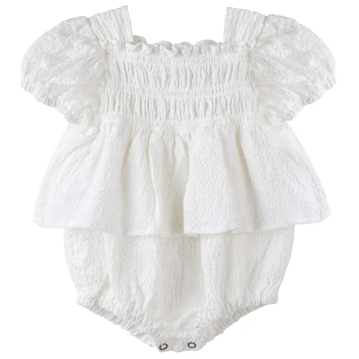 Designer Kidz - Sophie Tiered Ruffle Romper