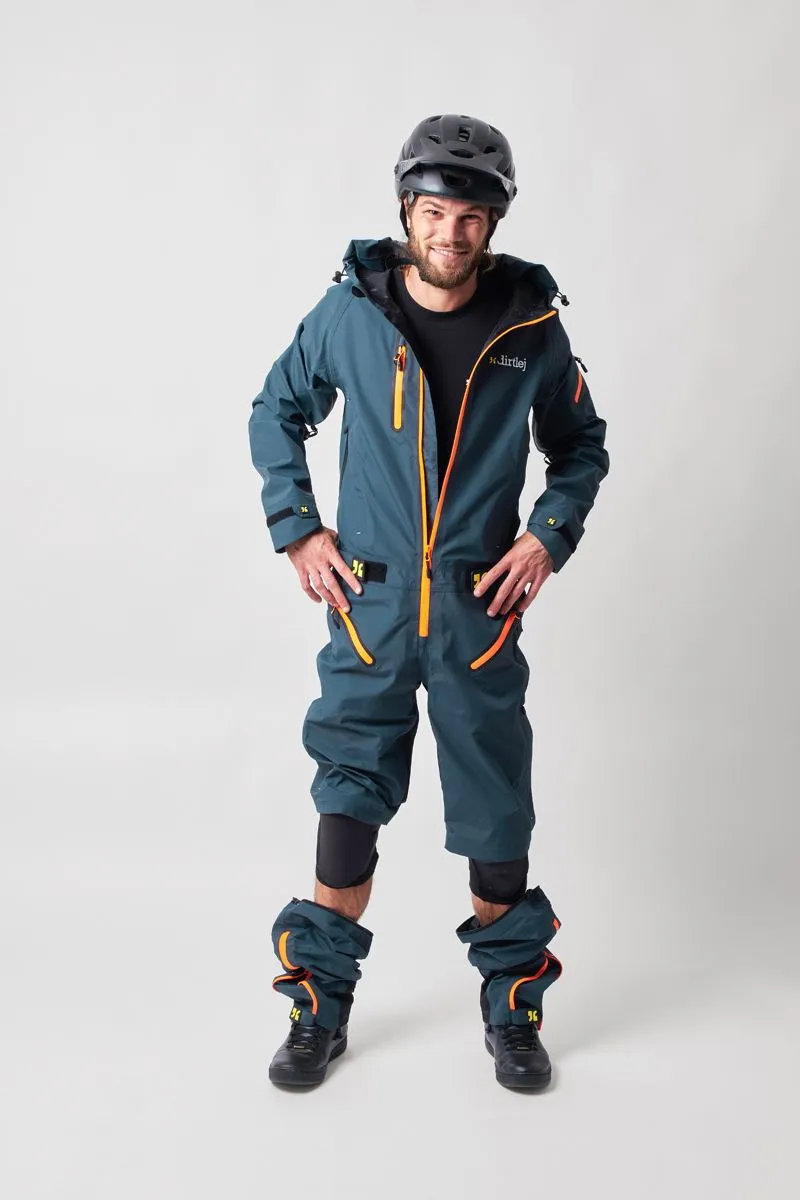 Dirtlej dirtsuit core edition - Steel Blue / Orange