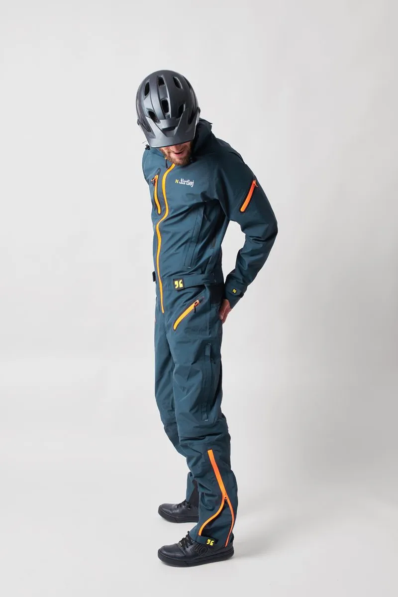 Dirtlej dirtsuit core edition - Steel Blue / Orange