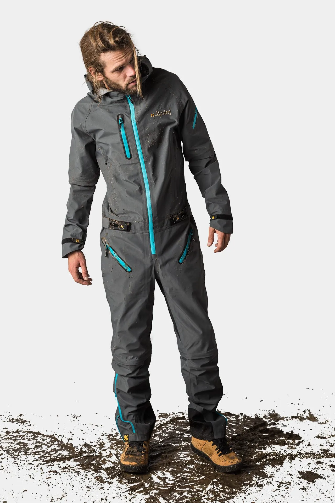 Dirtlej dirtsuit SFD edition - Grey / Blue