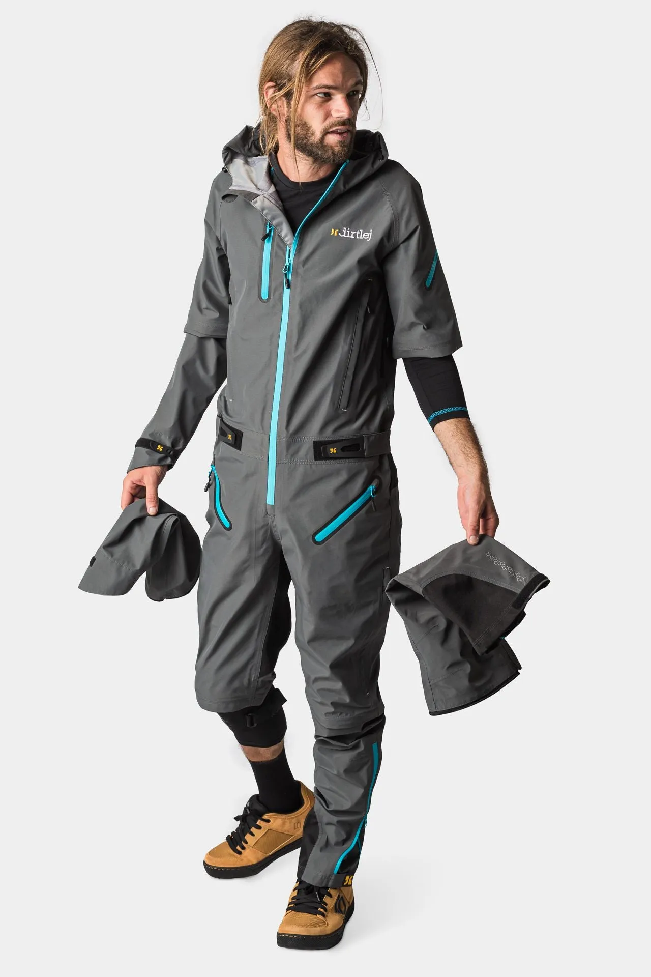 Dirtlej dirtsuit SFD edition - Grey / Blue