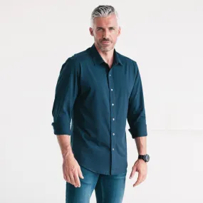 Essential T-Shirt Shirt - Navy Cotton Jersey