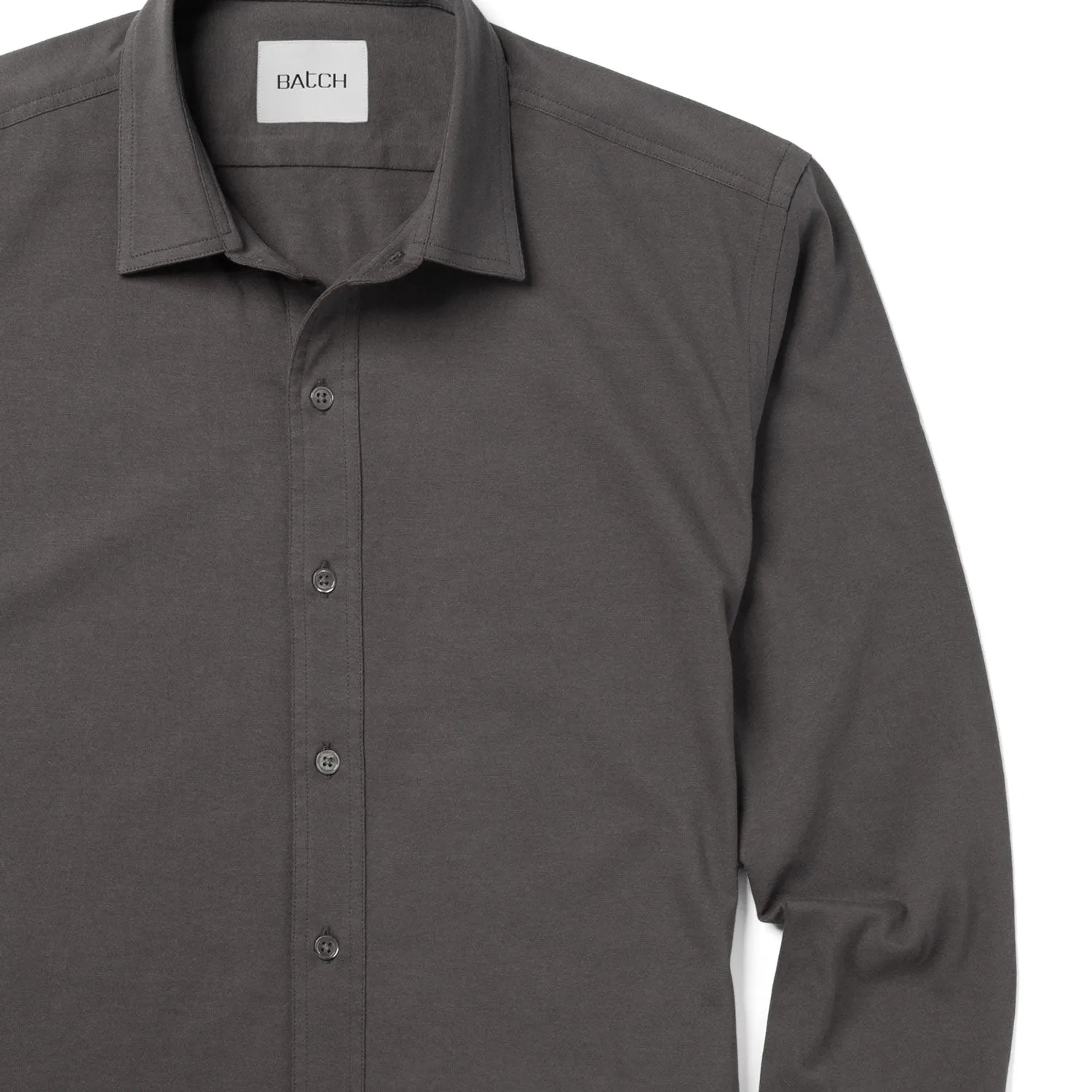 Essential T-Shirt Shirt - Slate Gray Cotton Jersey