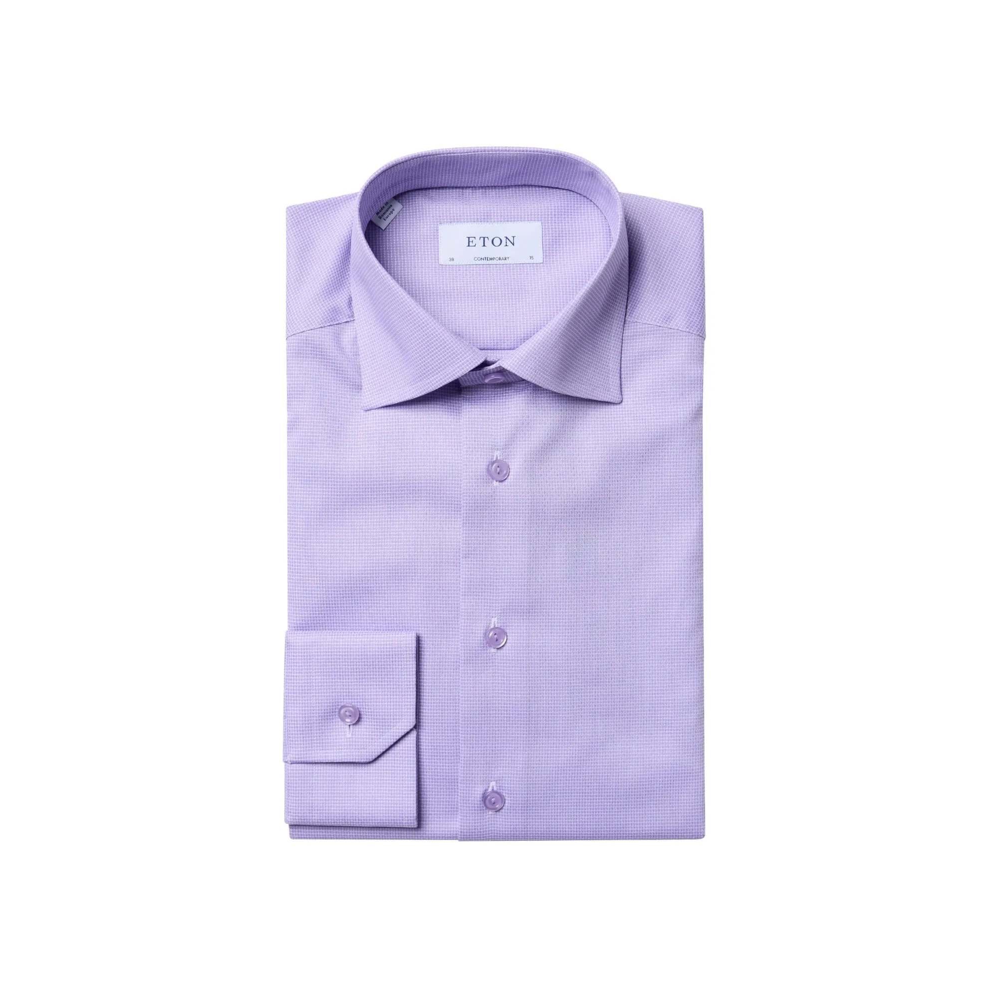 ETON Dobby Shirt SC-Contemporary Fit Cutaway LIGHT PURPLE