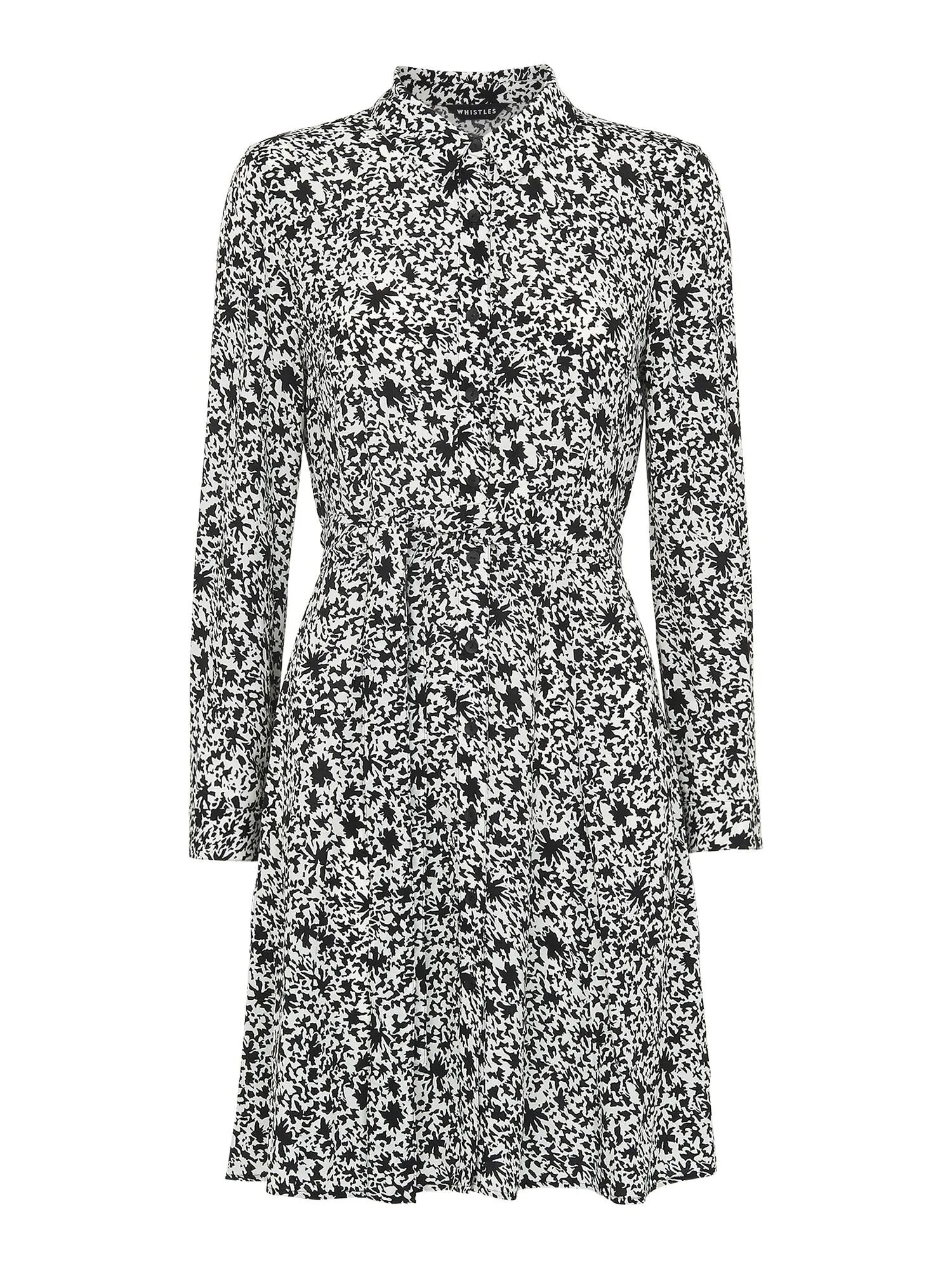 Eucalyptus Print Shirt Dress