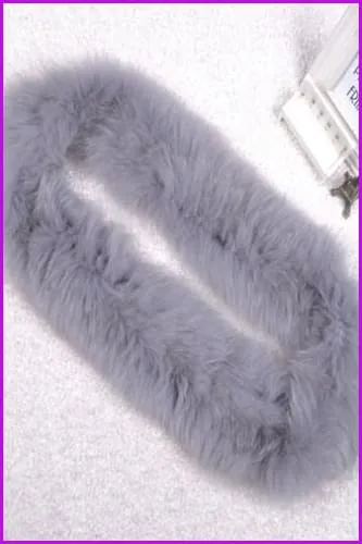 Fox Fur Big Collars Scarf Stole