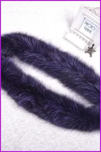 Fox Fur Big Collars Scarf Stole