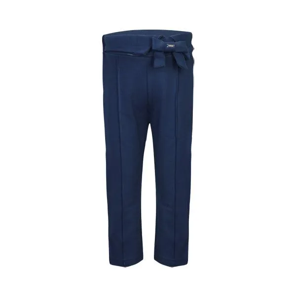 GIRLS NAVY BLUE CASUAL TROUSER