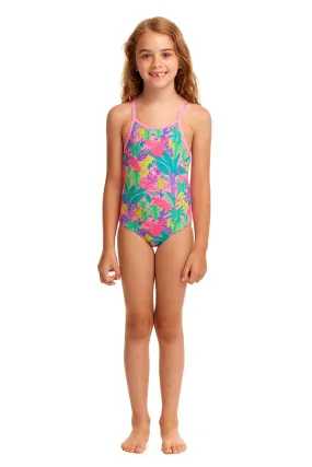 Girl's Printed One Piece | Jungle Party