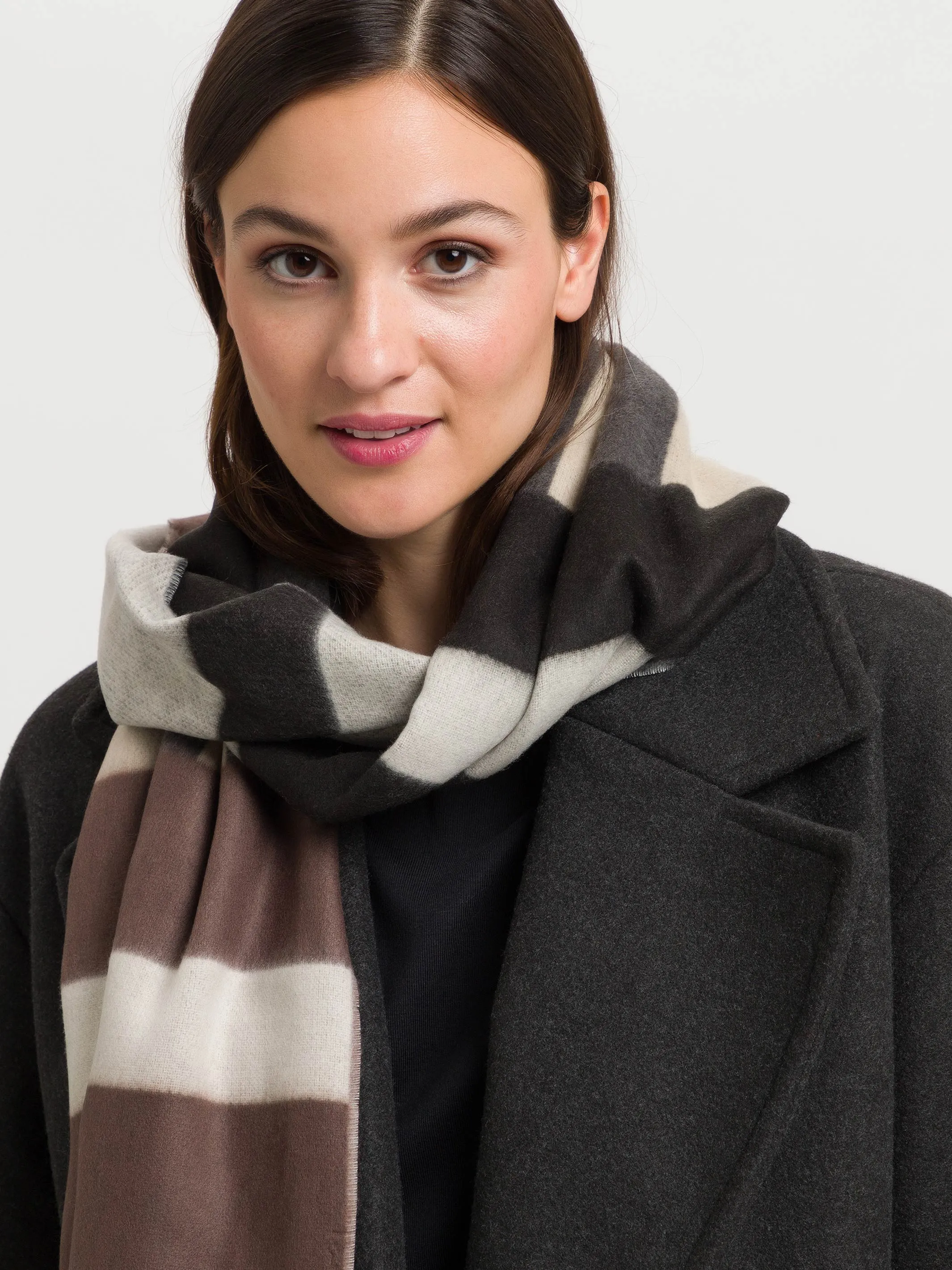 Graphic Block Cashmink Scarf