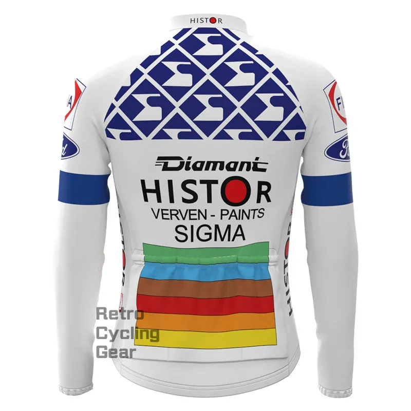 HISTOR Retro Long Sleeve Cycling Kit