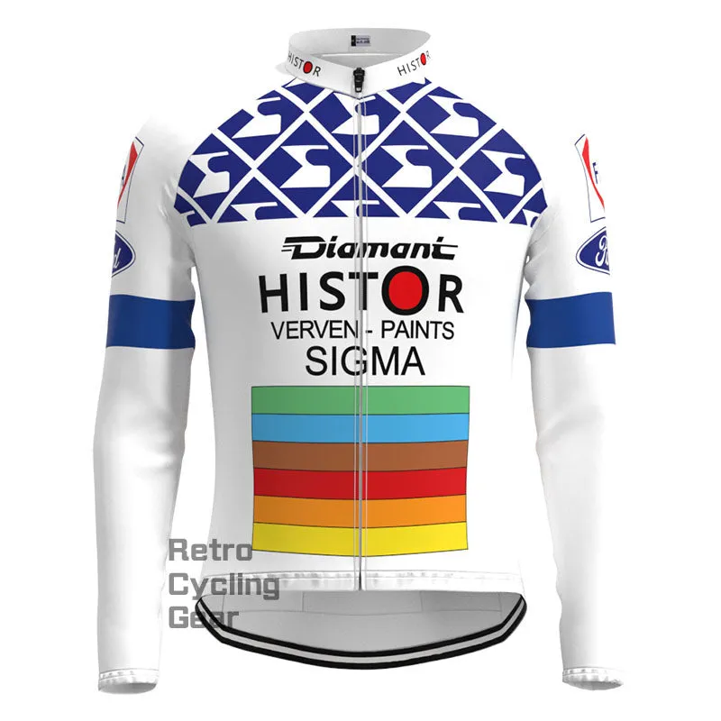 HISTOR Retro Long Sleeve Cycling Kit