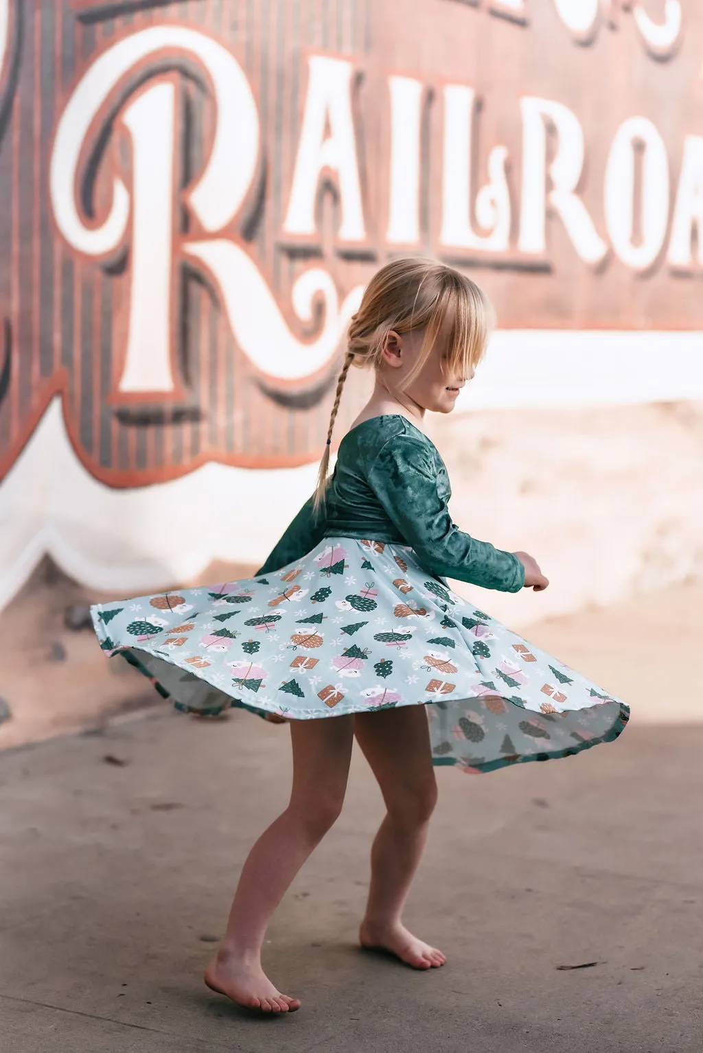 Holiday Hedgehogs Dress